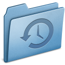 Blue Backup Icon 128x128 png